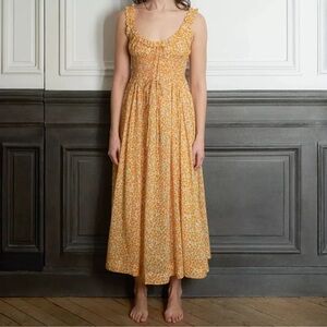 Doen Emmaretta Yellow dress